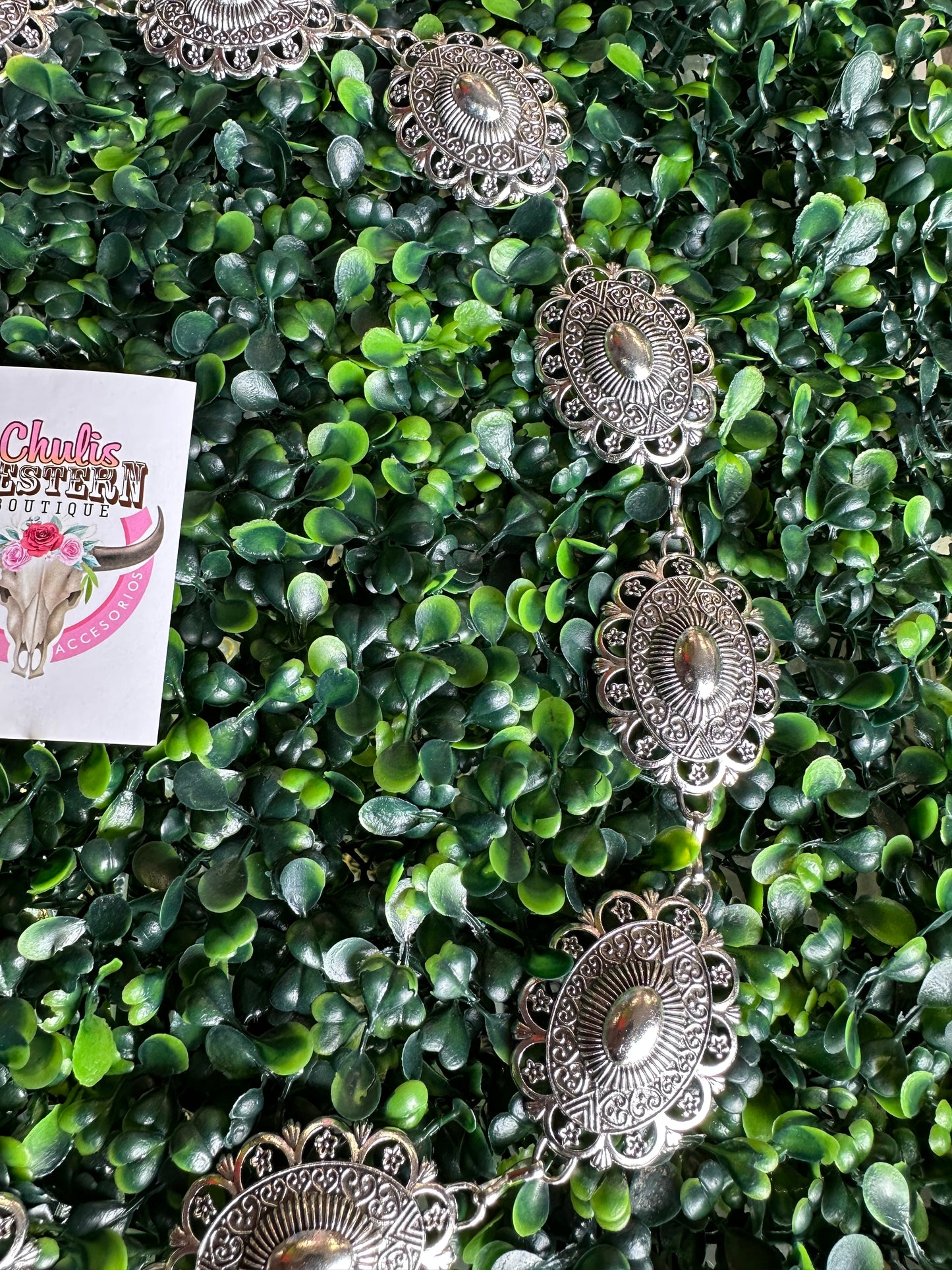 04 flower chain belt 45” long