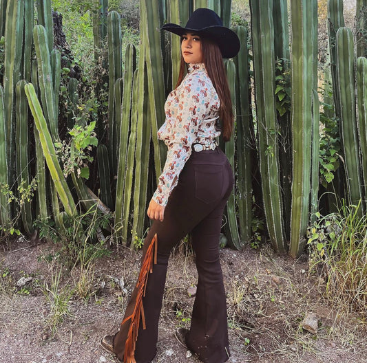 Fringe Jeans (4 colors)