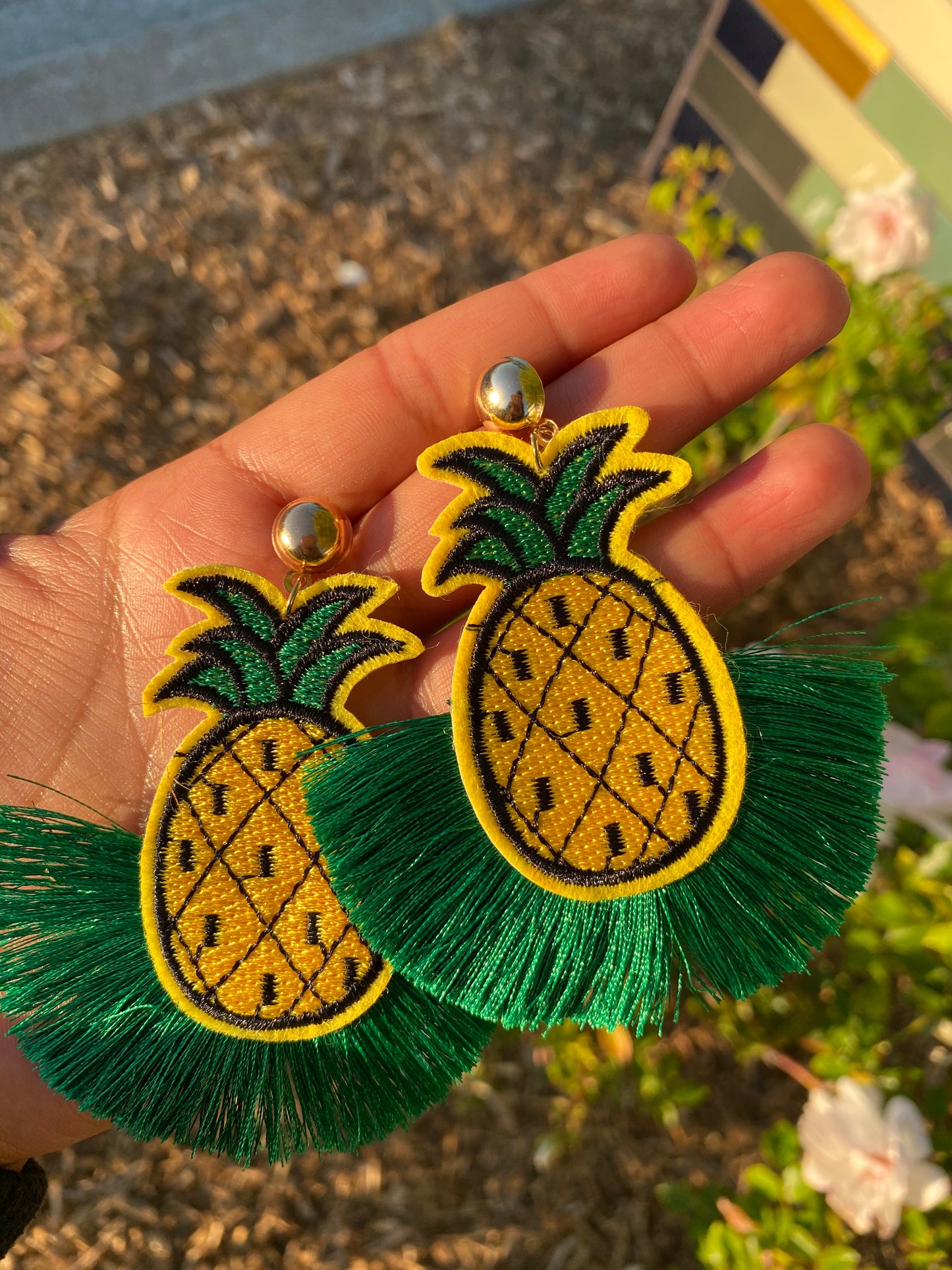 Pineapple π Earrings