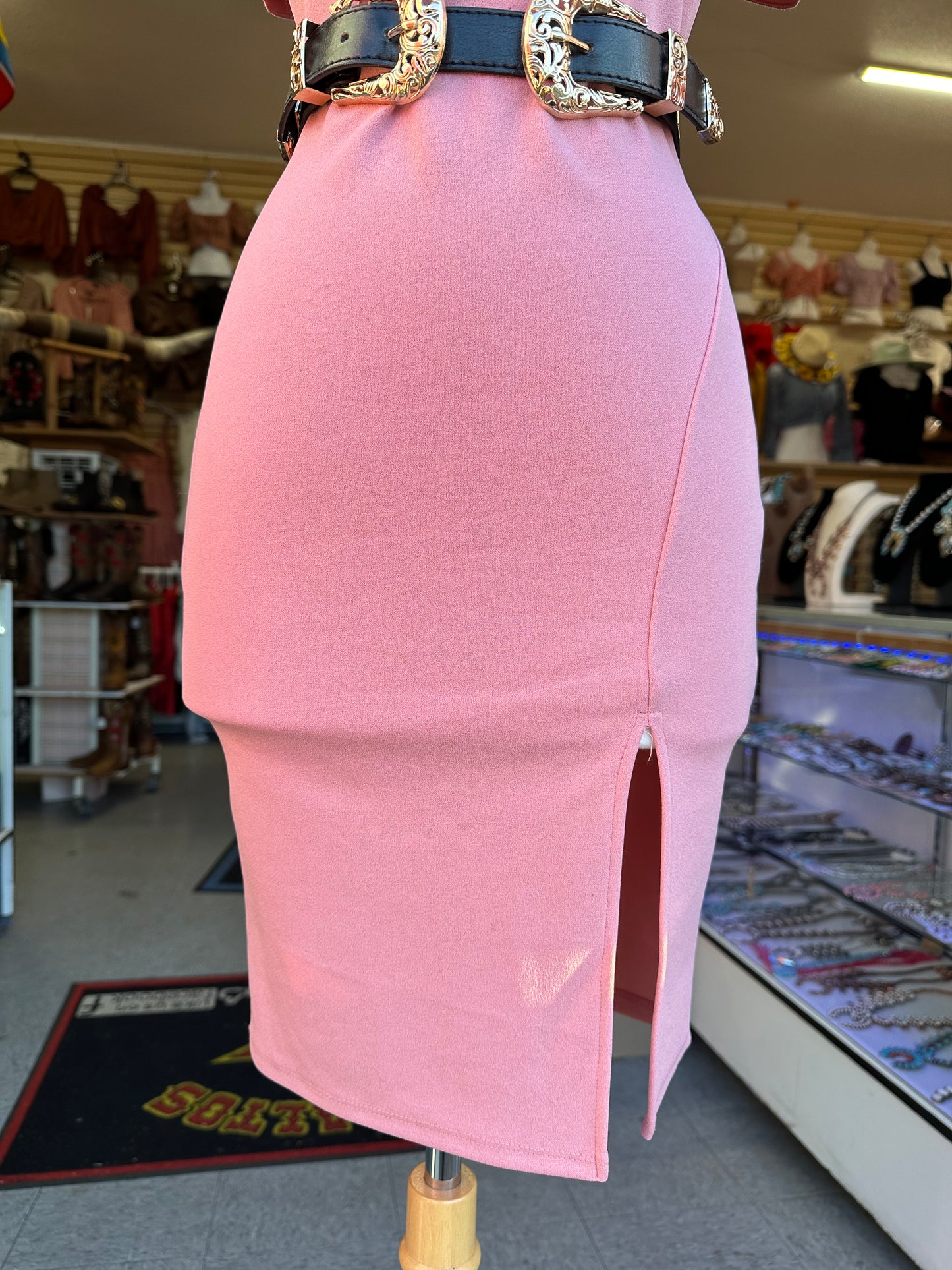 Sofia ruffle sleeve dress