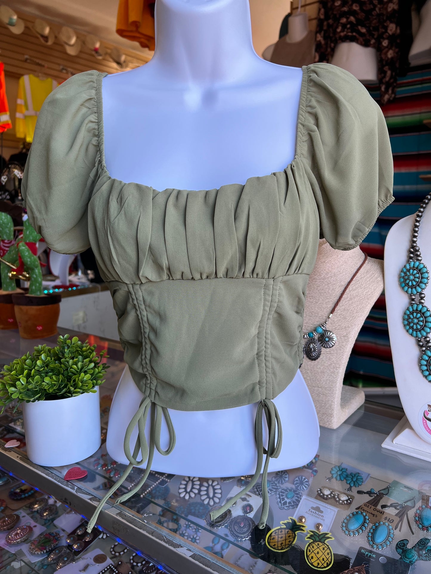 Brenda Top Plus size Only(3 colors)