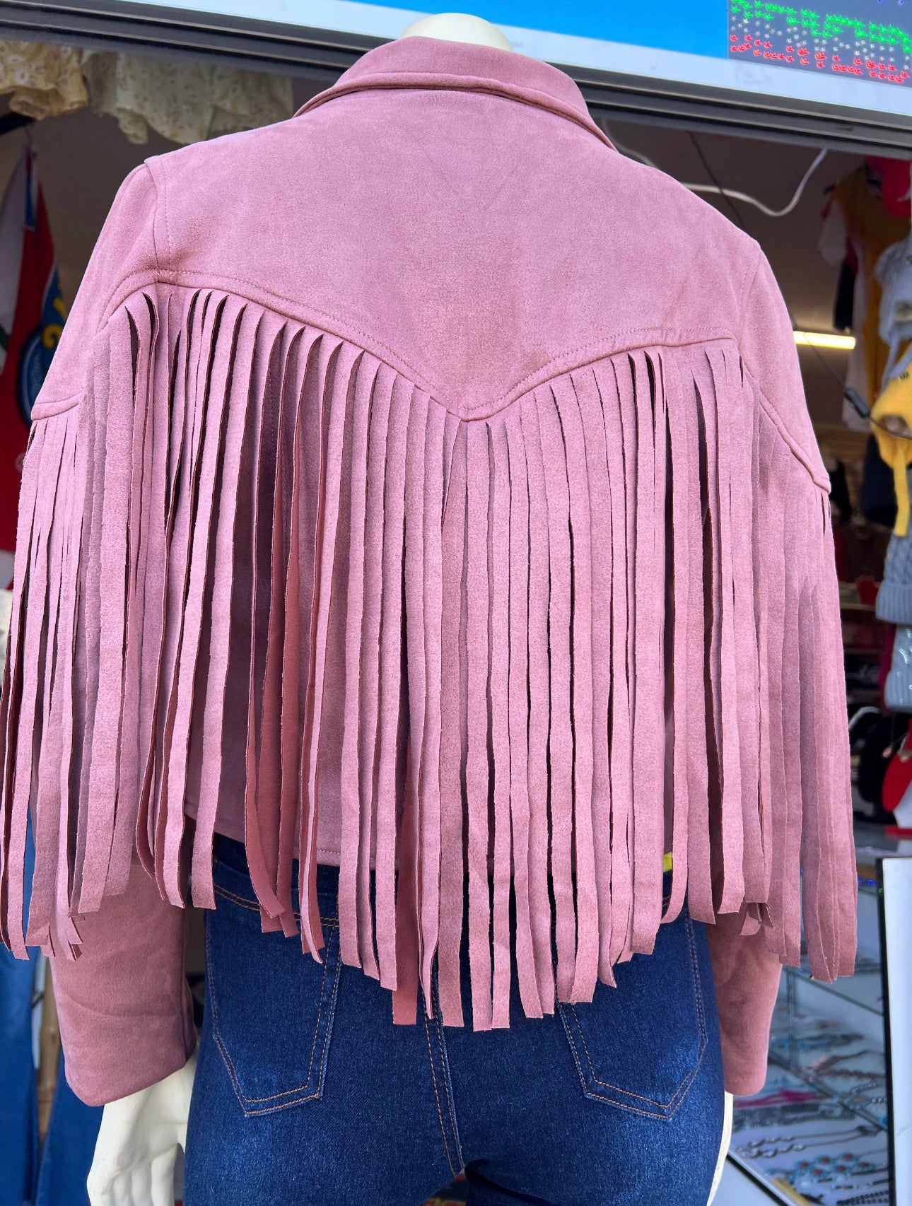 Suede fringe jackets (4 colors)