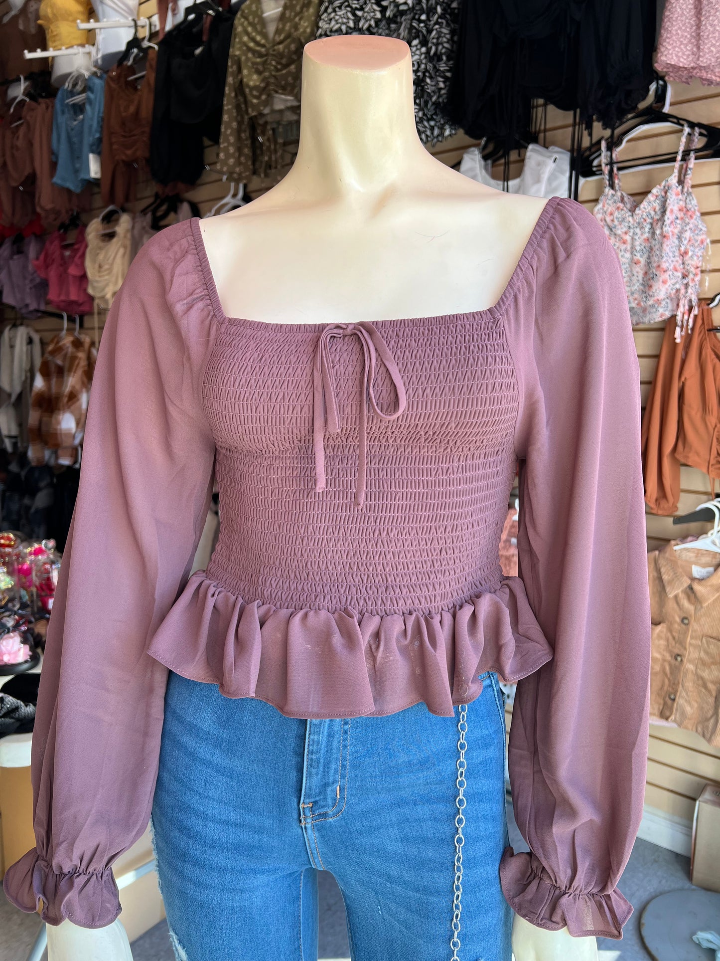 Laurita Long sleeve top