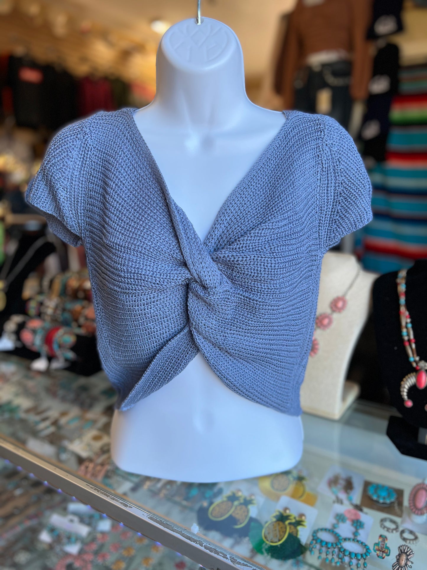 Sweater knit top