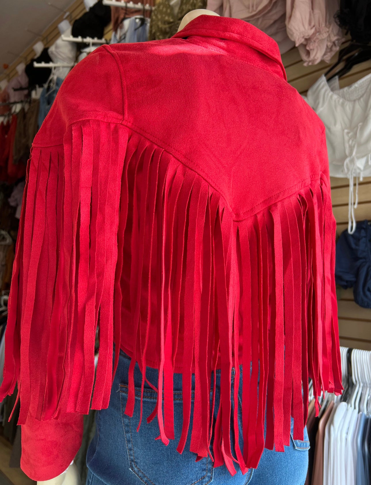Suede fringe jackets (4 colors)