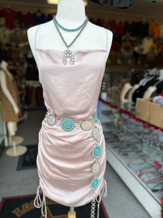 Roxanne Ruched Dress(2 colors available)