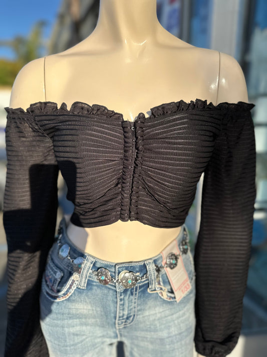 Amelia Black Top