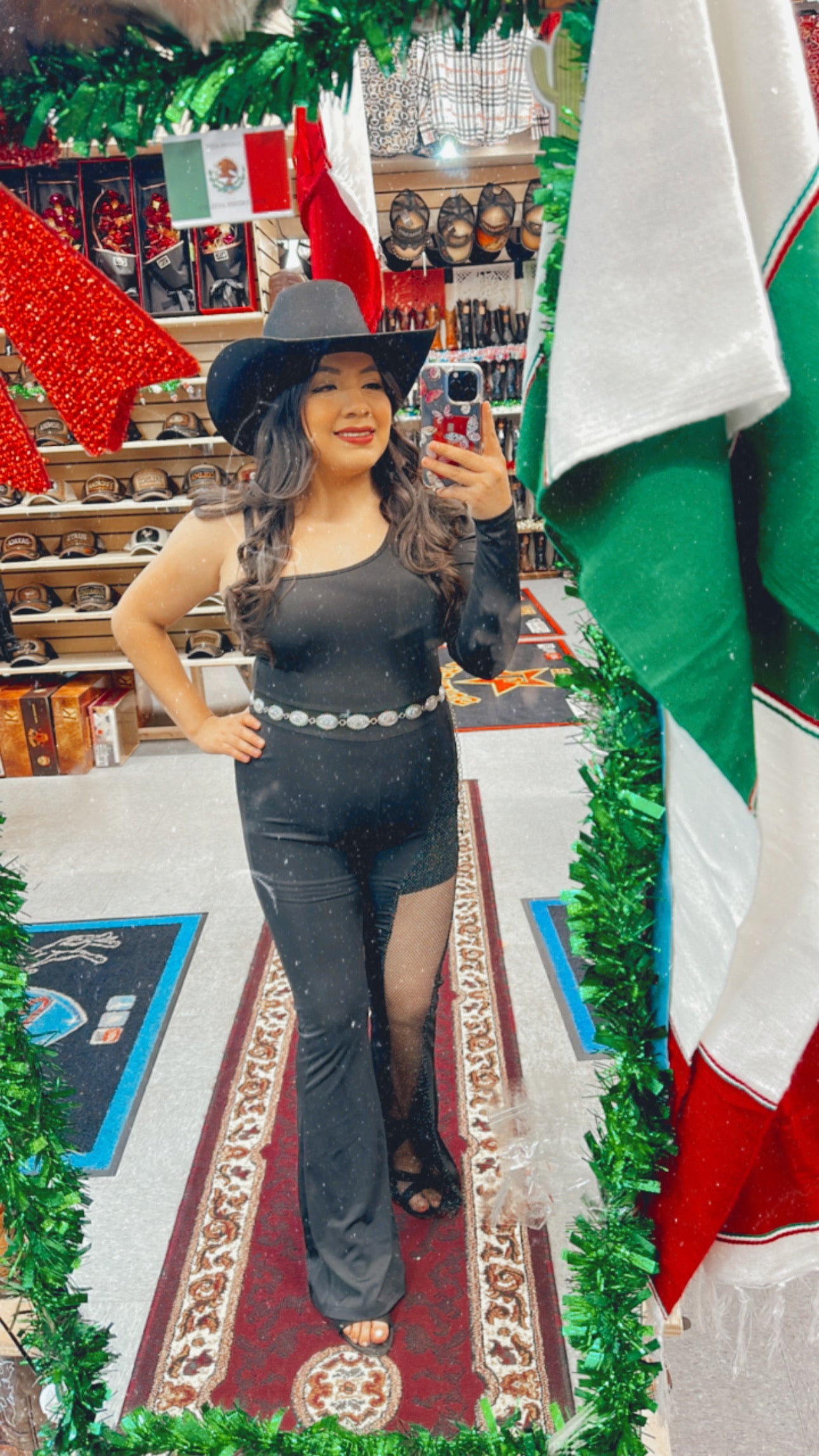 One sleeve flare jumpsuit