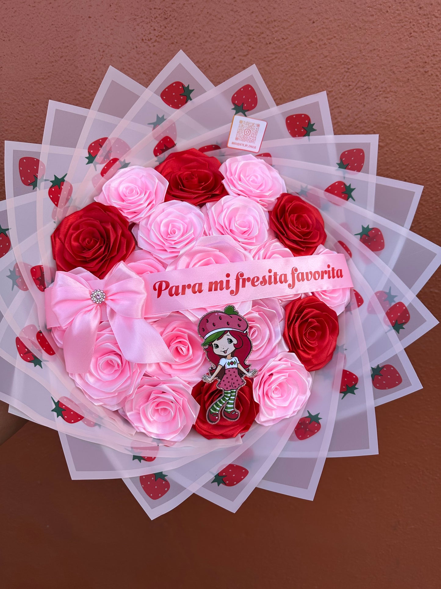 Ramo de Rosita Fresita / strawberry Shortcake bouquet 💐