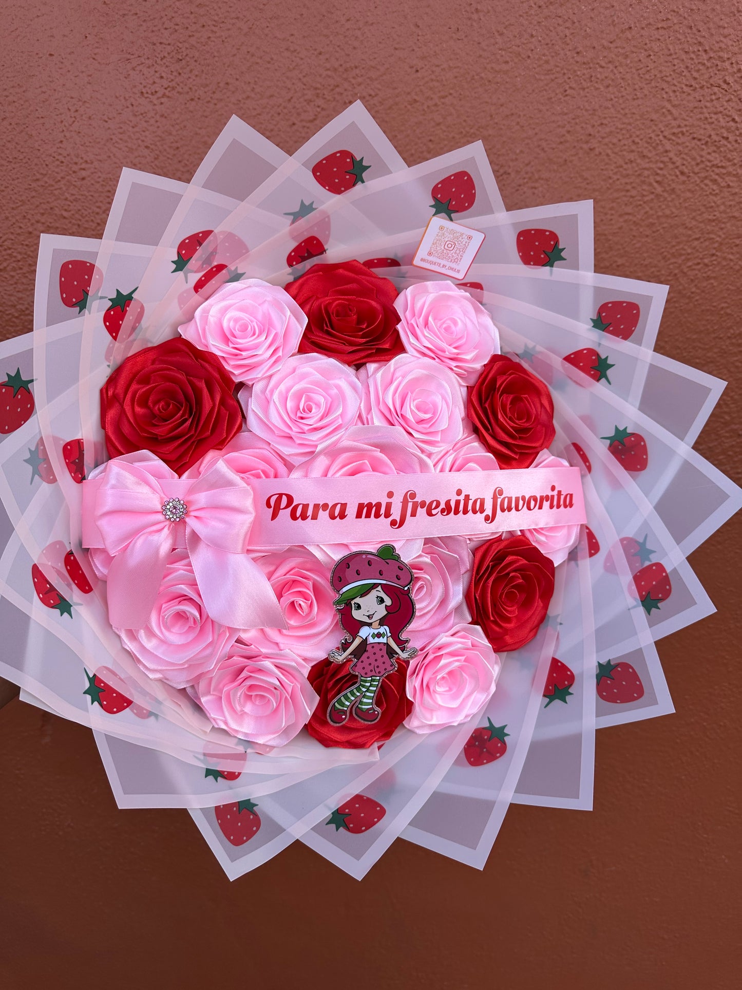 Ramo de Rosita Fresita / strawberry Shortcake bouquet 💐