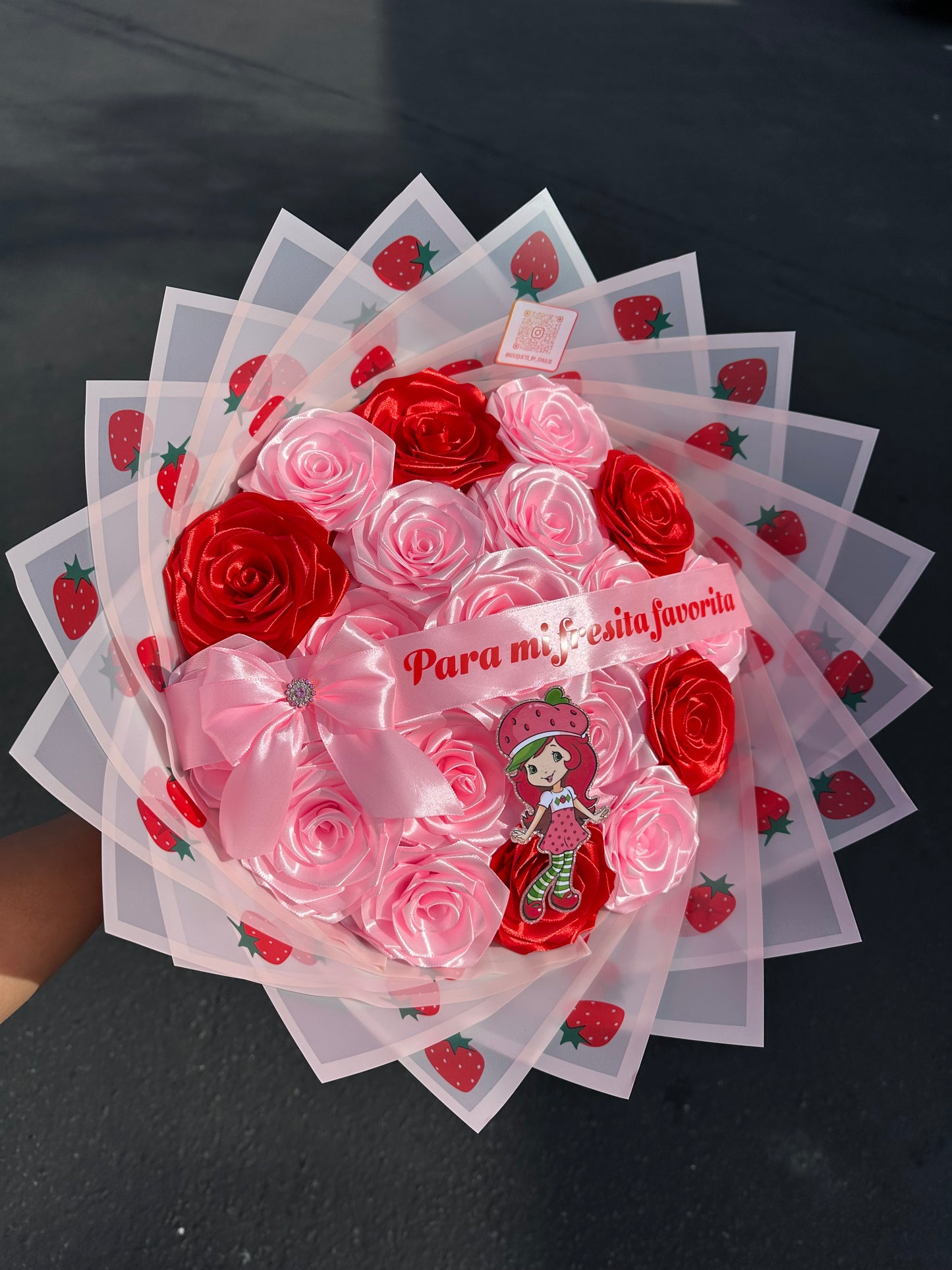 Ramo de Rosita Fresita / strawberry Shortcake bouquet 💐