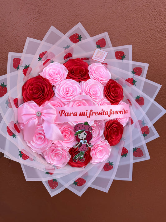 Ramo de Rosita Fresita / strawberry Shortcake bouquet 💐