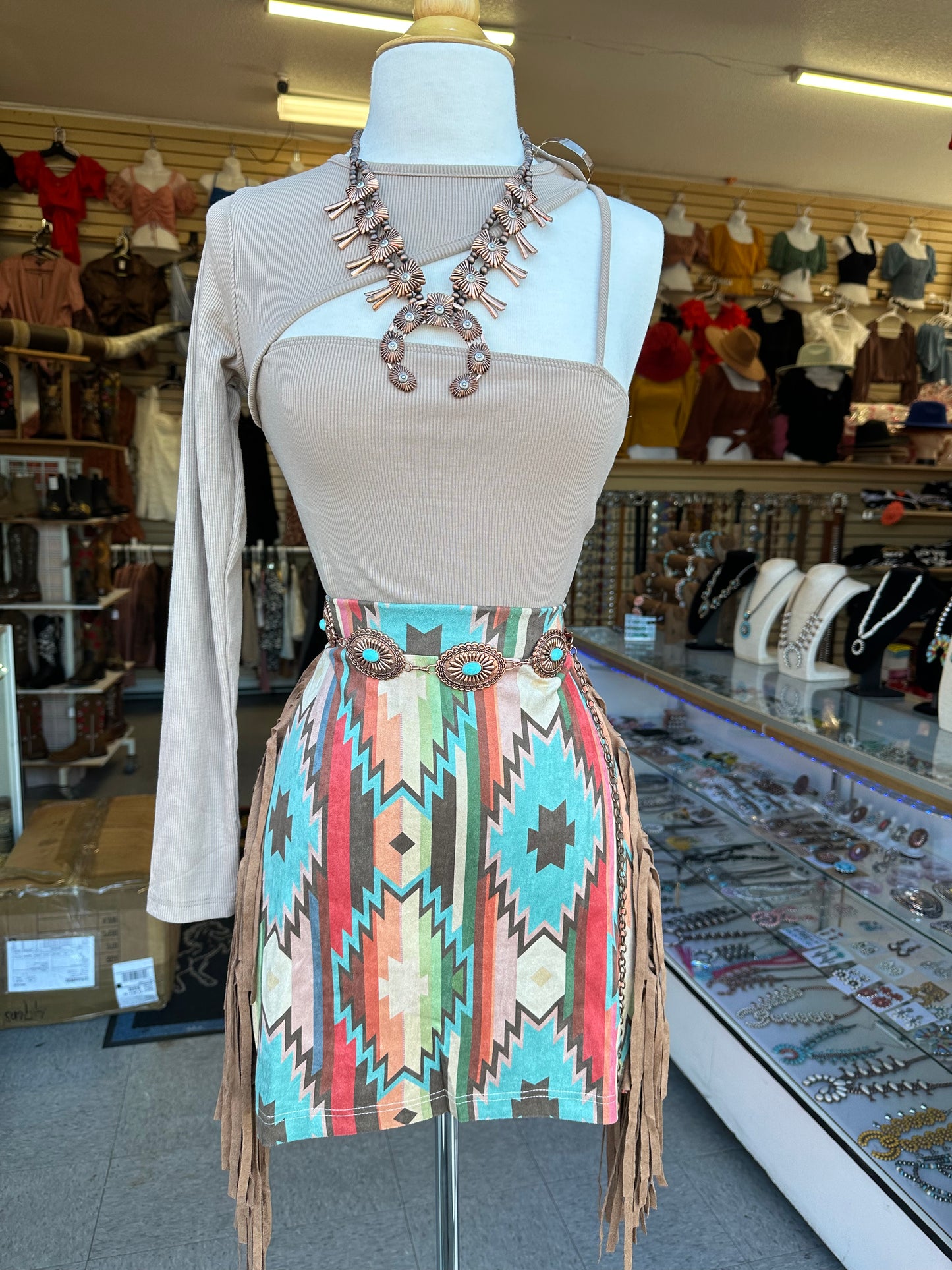Sand Taupe Top