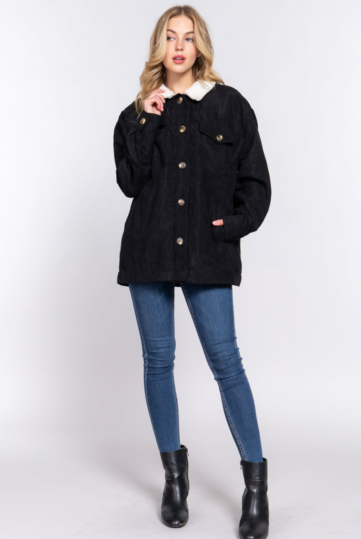 Black Corduroy Jacket