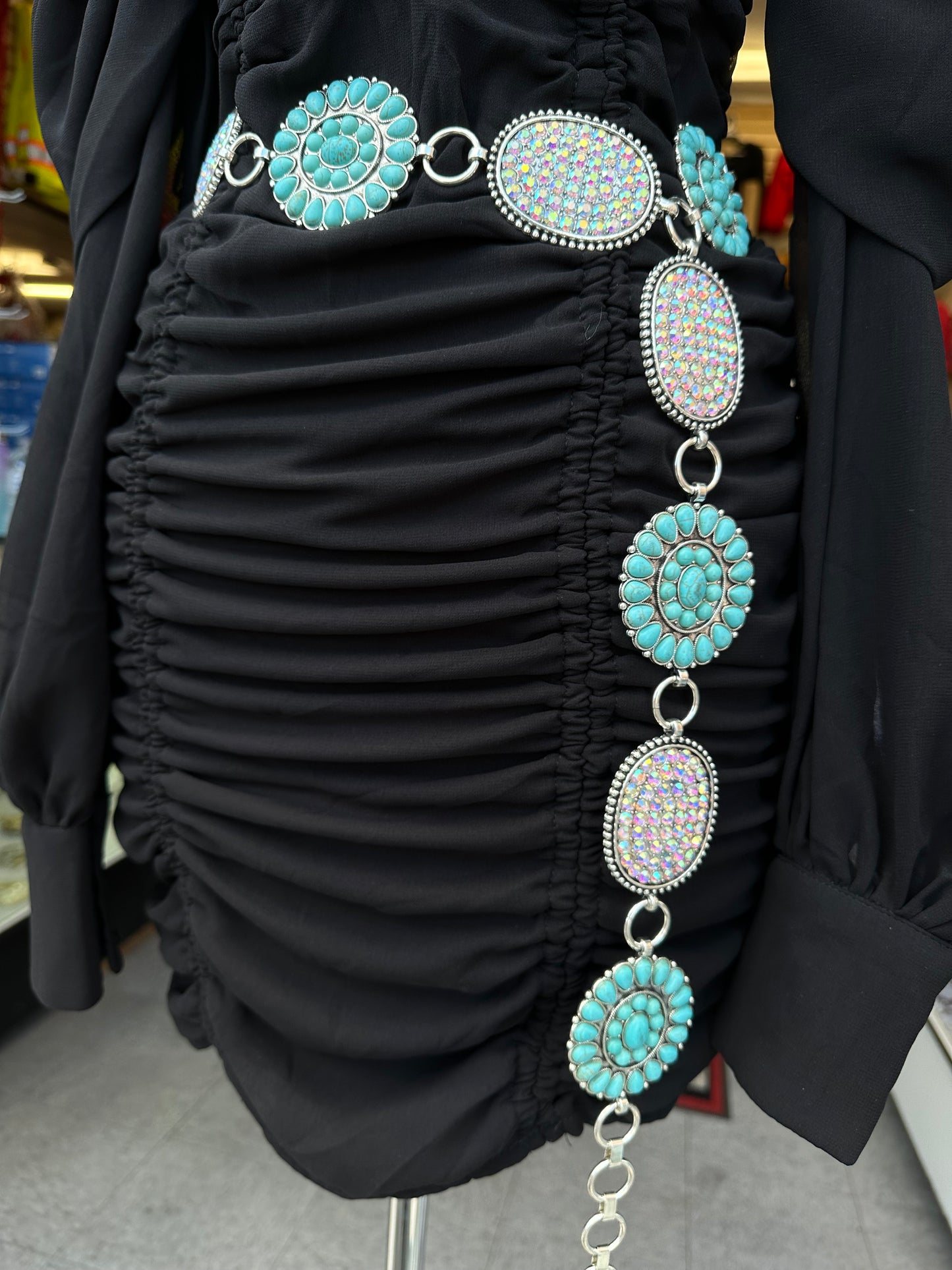 Off shoulder ruched Bodycon Dress Black Color