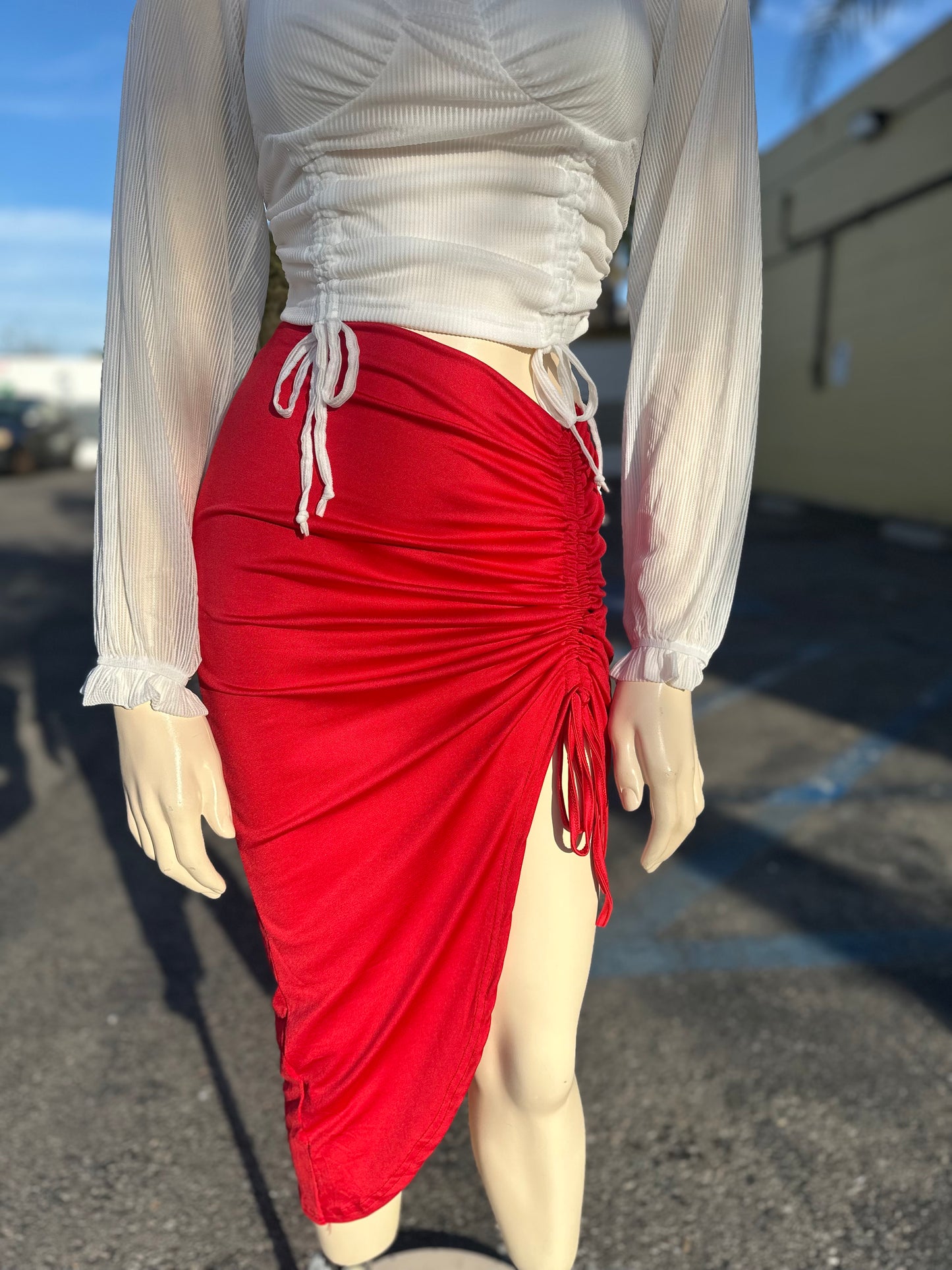Catalina midi skirt ( 2 colors available)