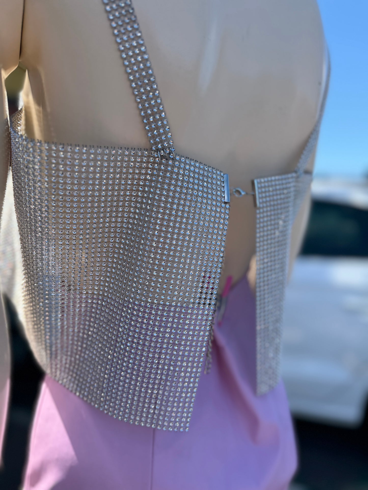Rhinestone Top(one size )