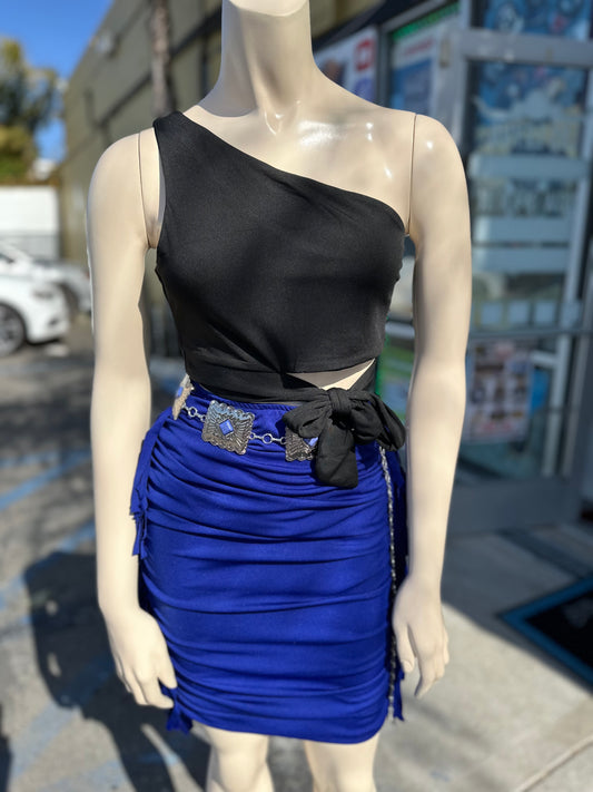 Anita One Shoulder Top(2 colors available)