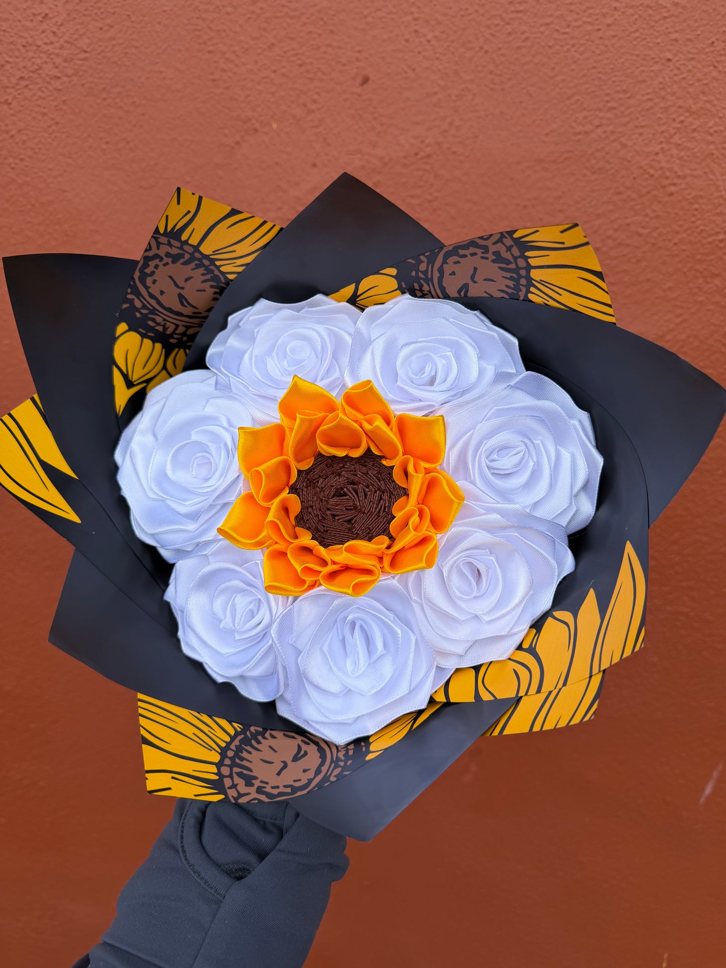 Ramo con girasol