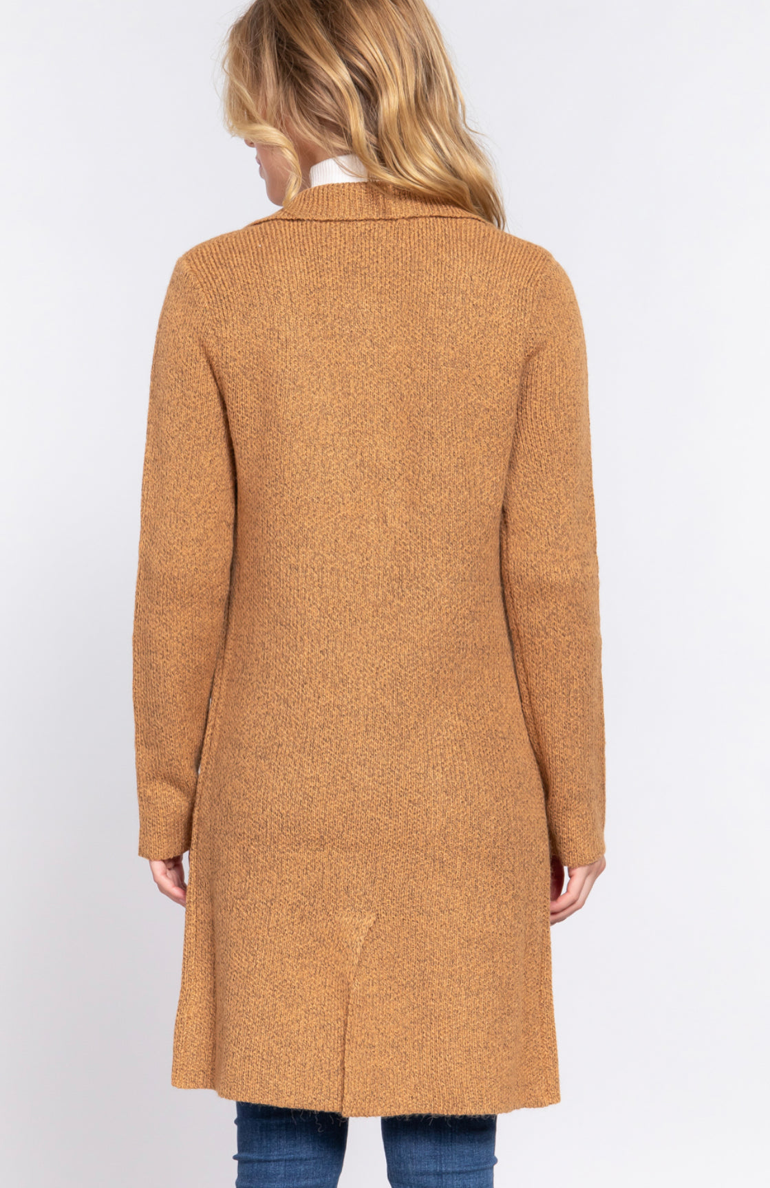 LONG SLEEVE SWEATER JACKET
