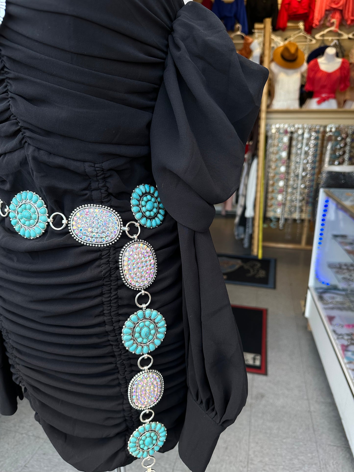 Off shoulder ruched Bodycon Dress Black Color