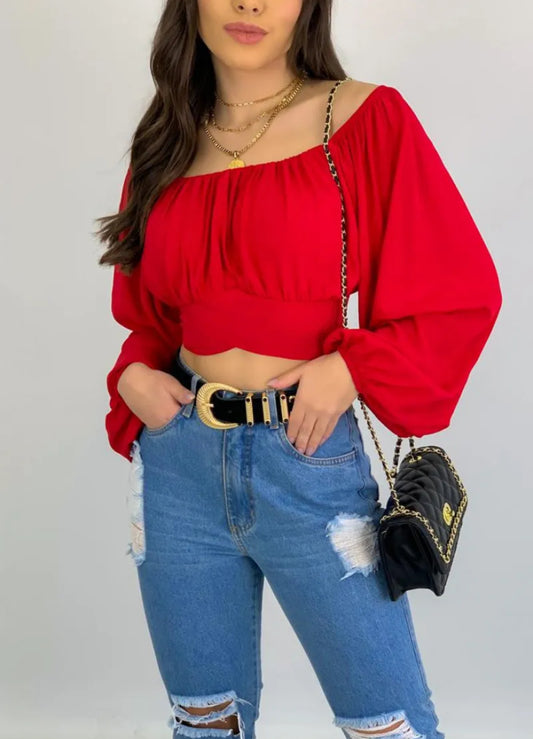 Valentina puff sleeve blouse