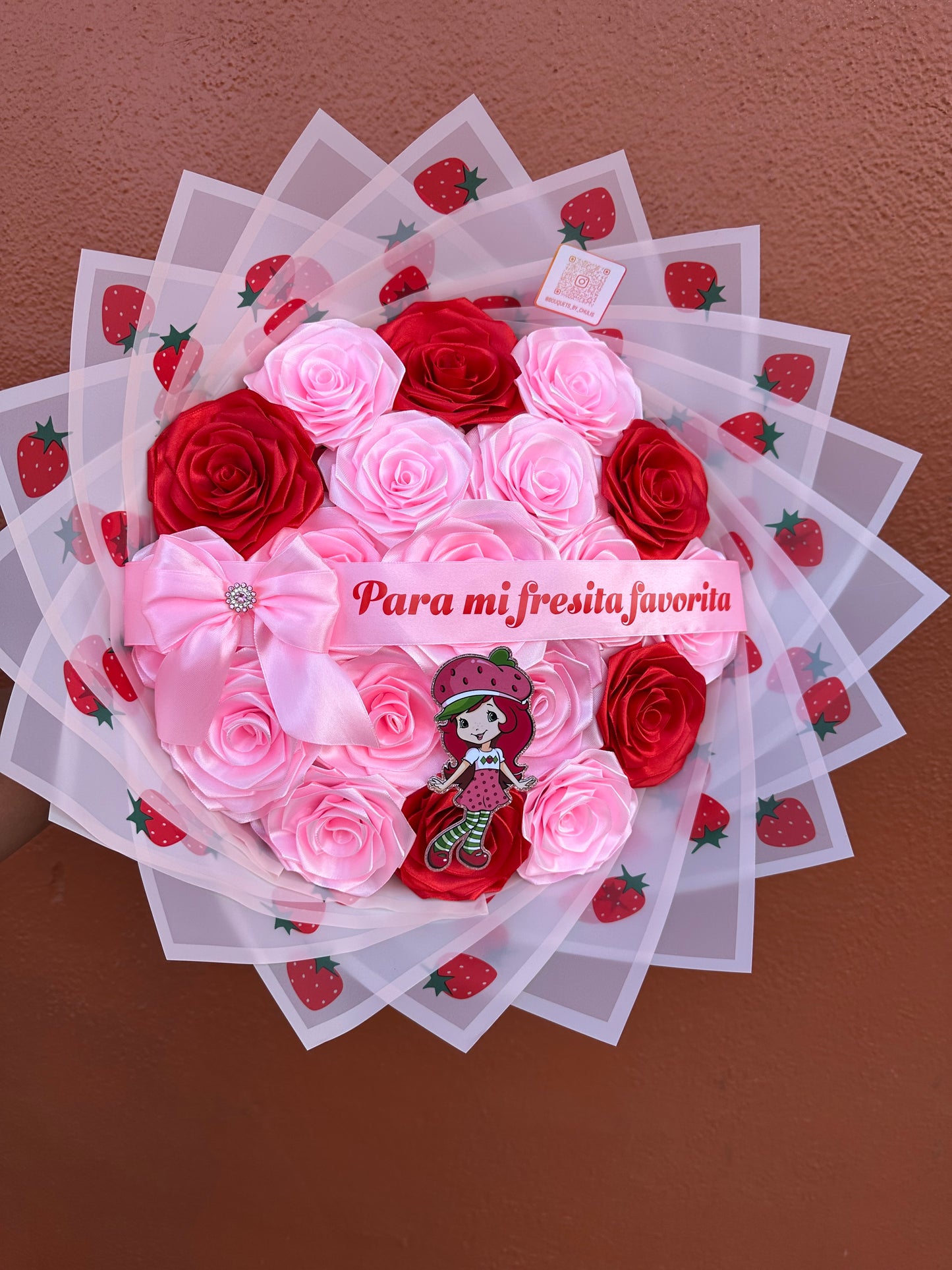 Ramo de Rosita Fresita / strawberry Shortcake bouquet 💐