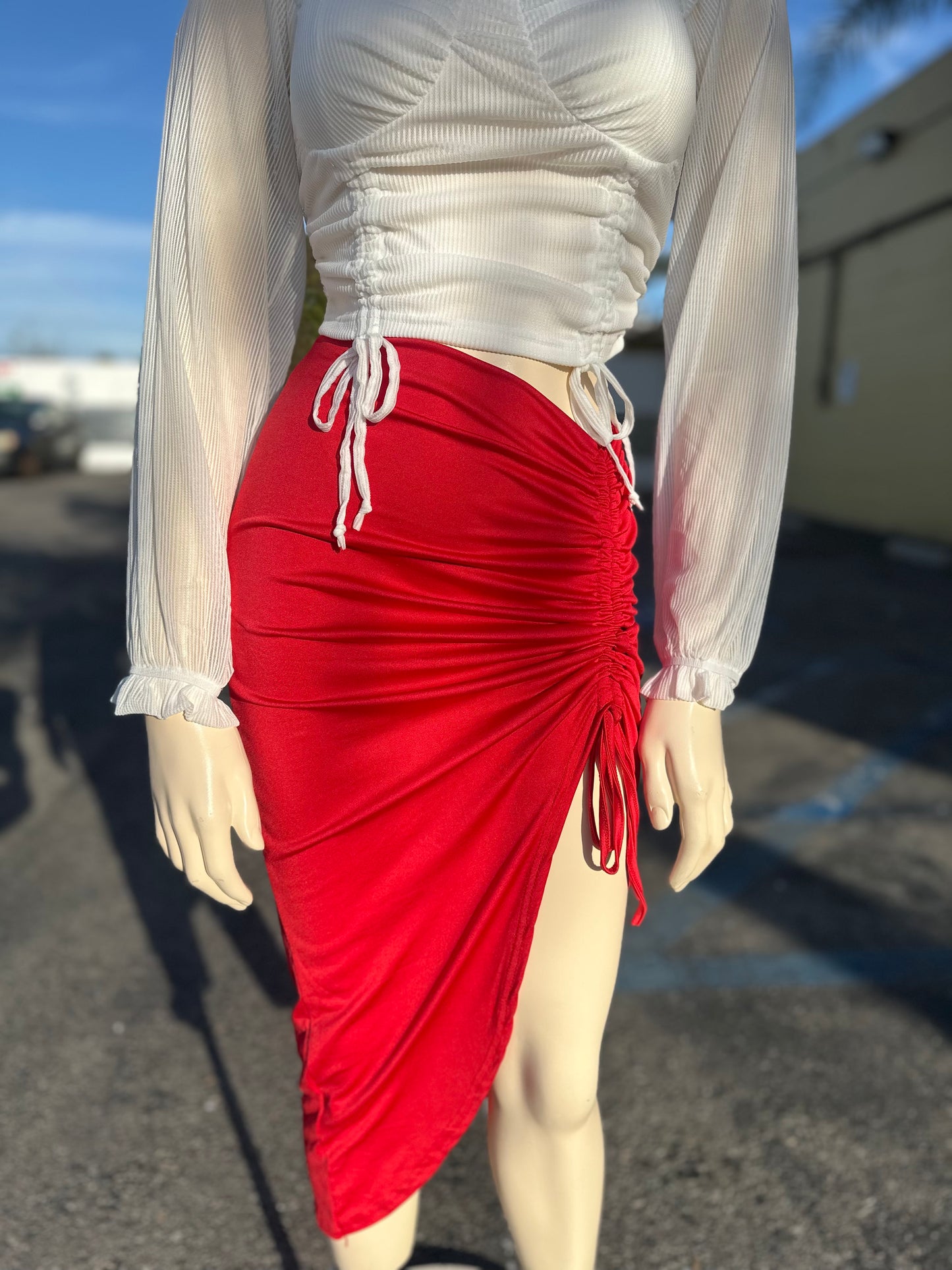 Catalina midi skirt ( 2 colors available)
