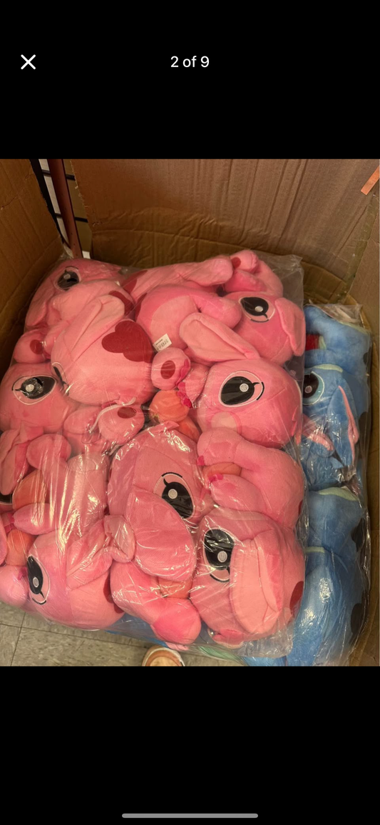 12 pieces stitch plushies