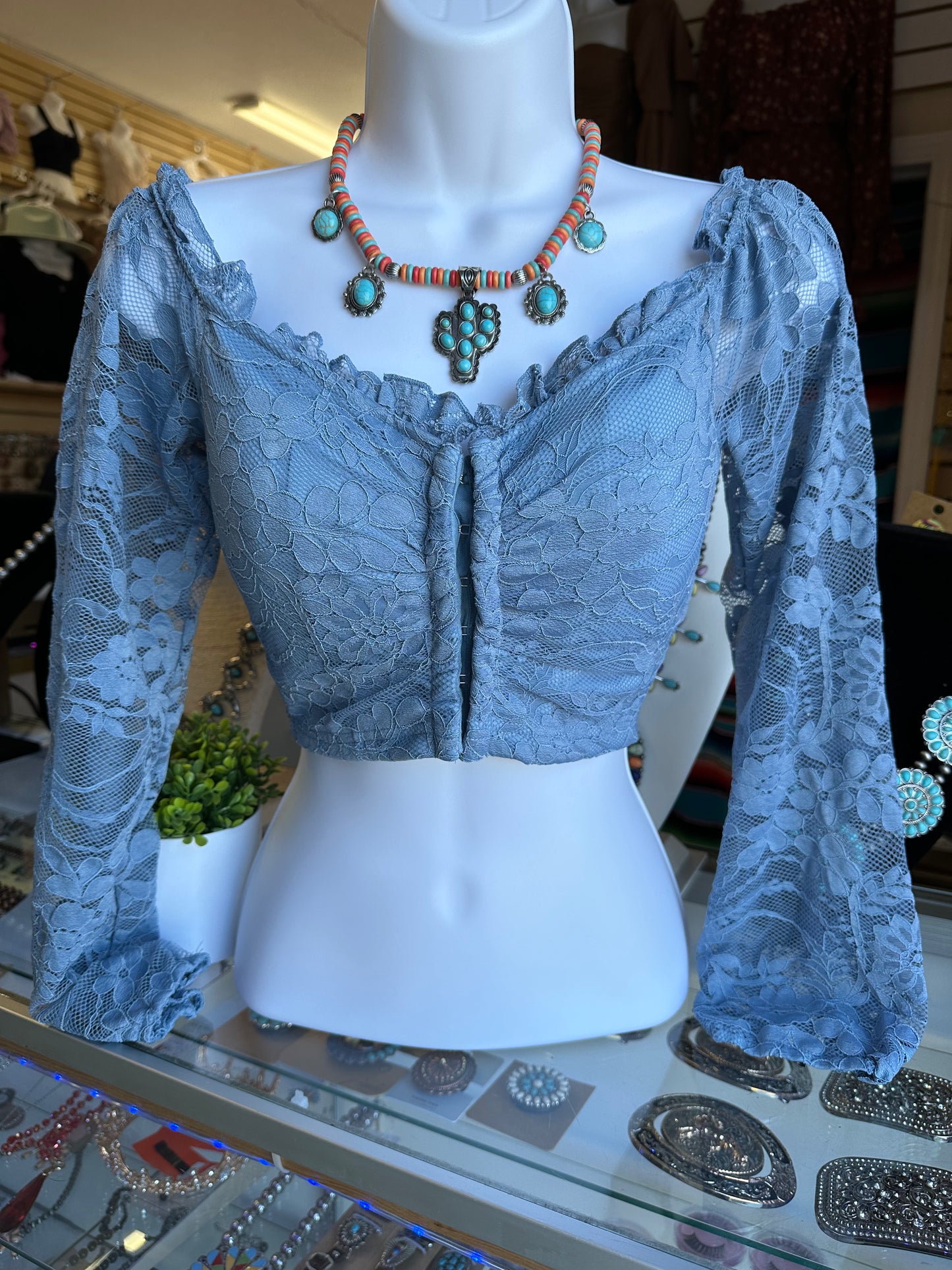 Yasmin lace top