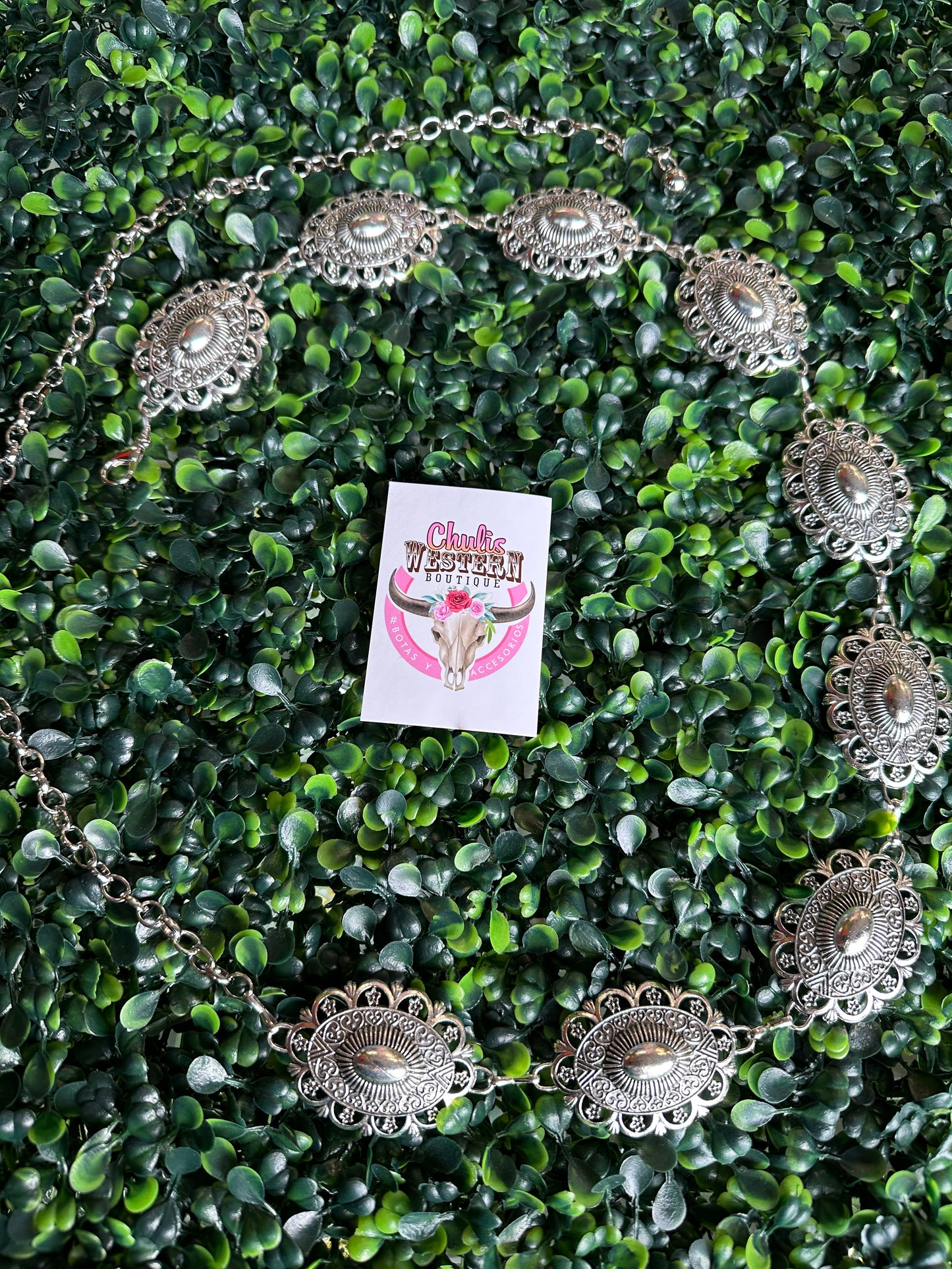 04 flower chain belt 45” long