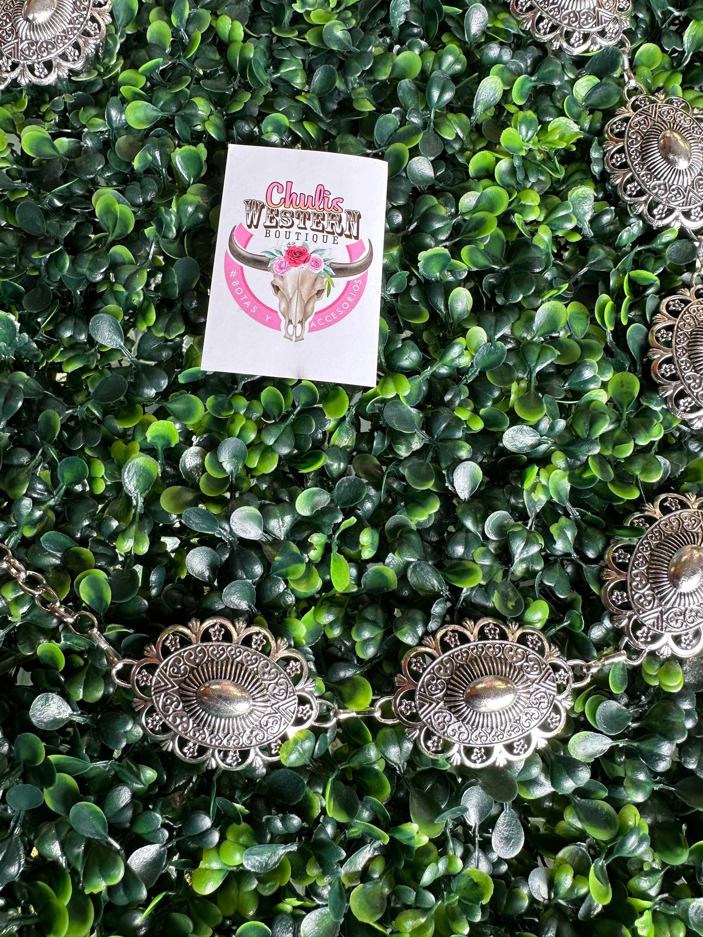 04 flower chain belt 45” long