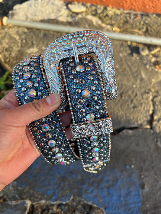 Rhinestone Western Belt