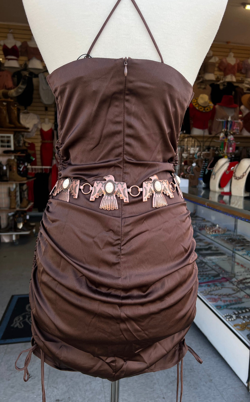 Roxanne Ruched Dress(2 colors available)