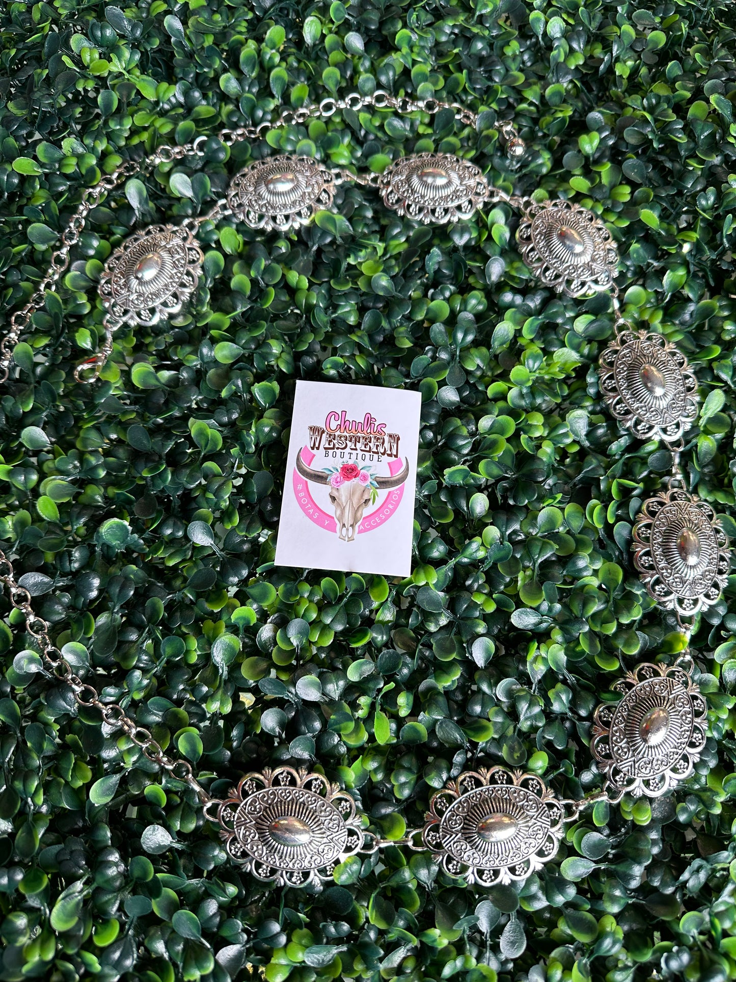 04 flower chain belt 45” long