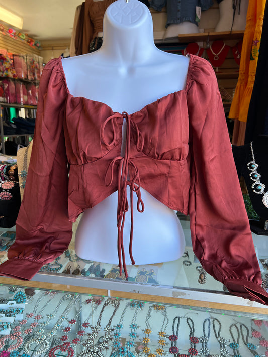 Burgundy Top