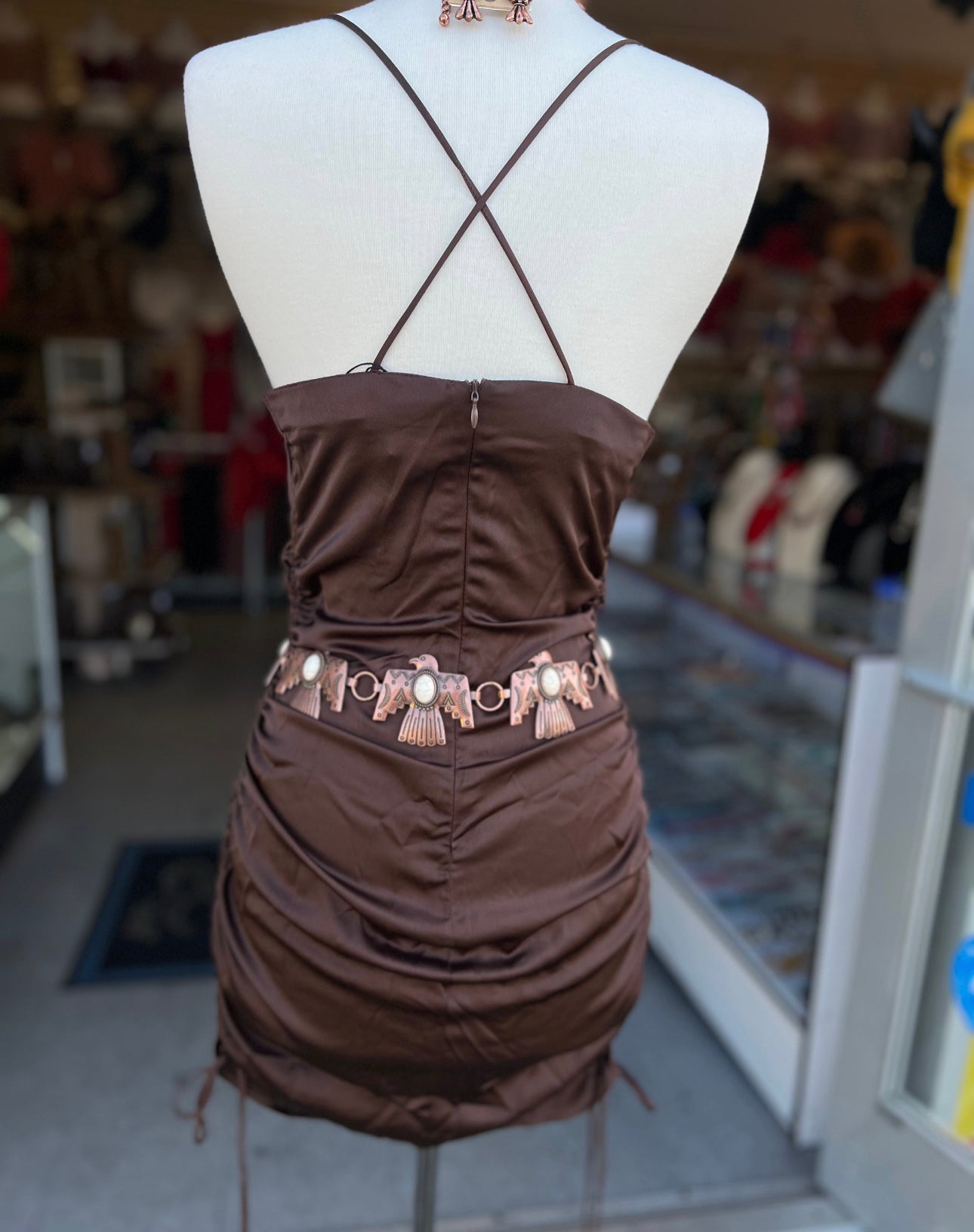 Roxanne Ruched Dress(2 colors available)