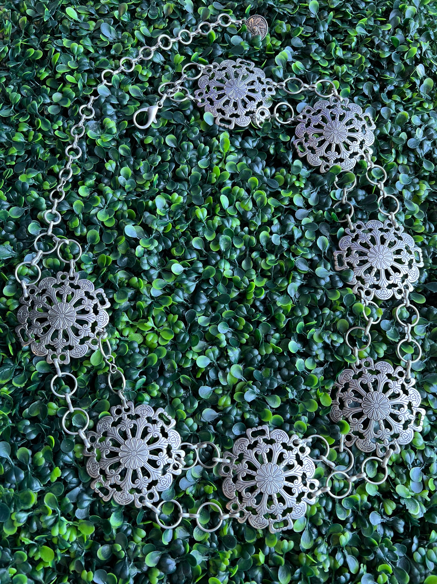 Flower Chain belt 47” long