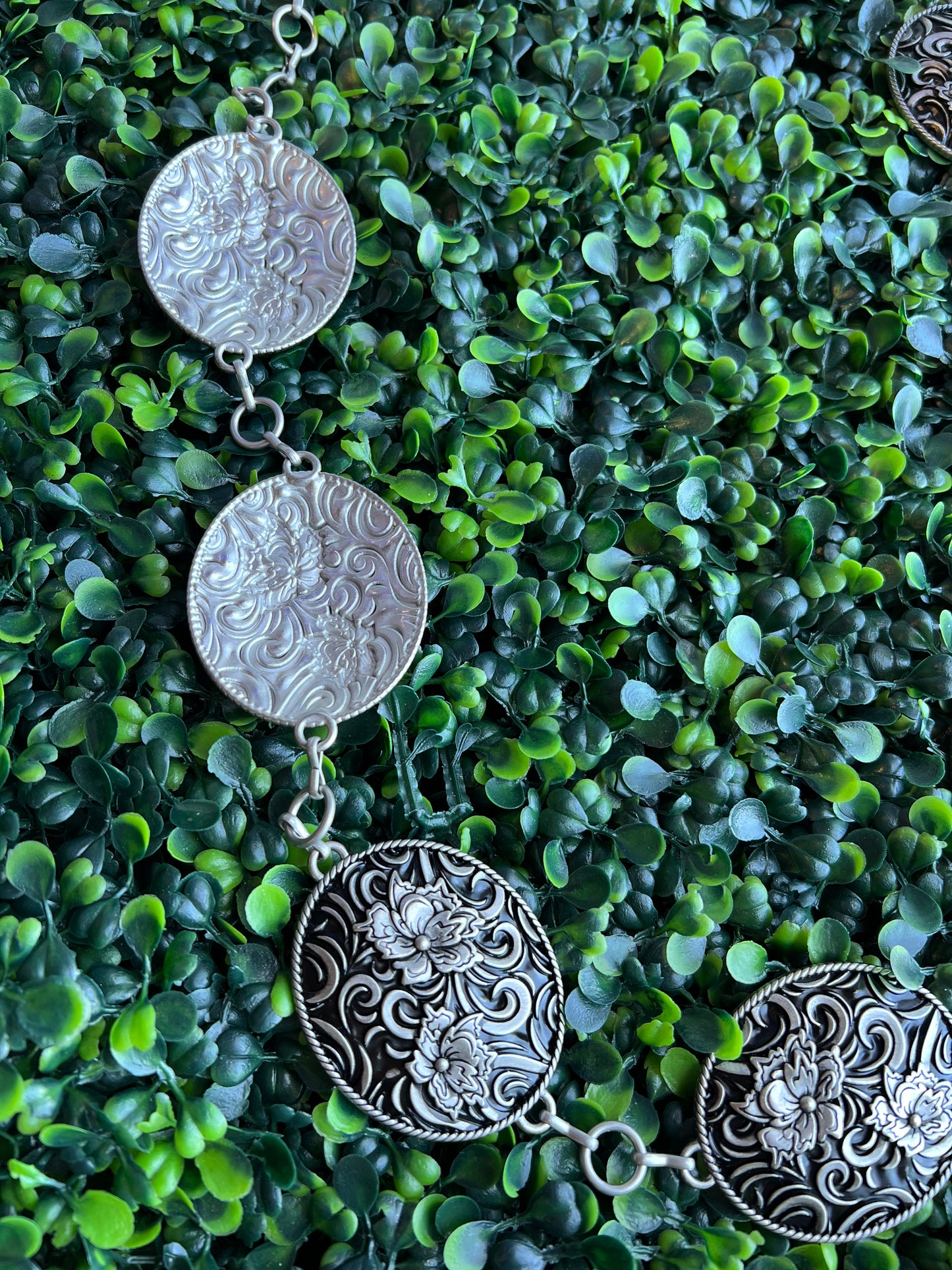 Floral chain belt 46” long