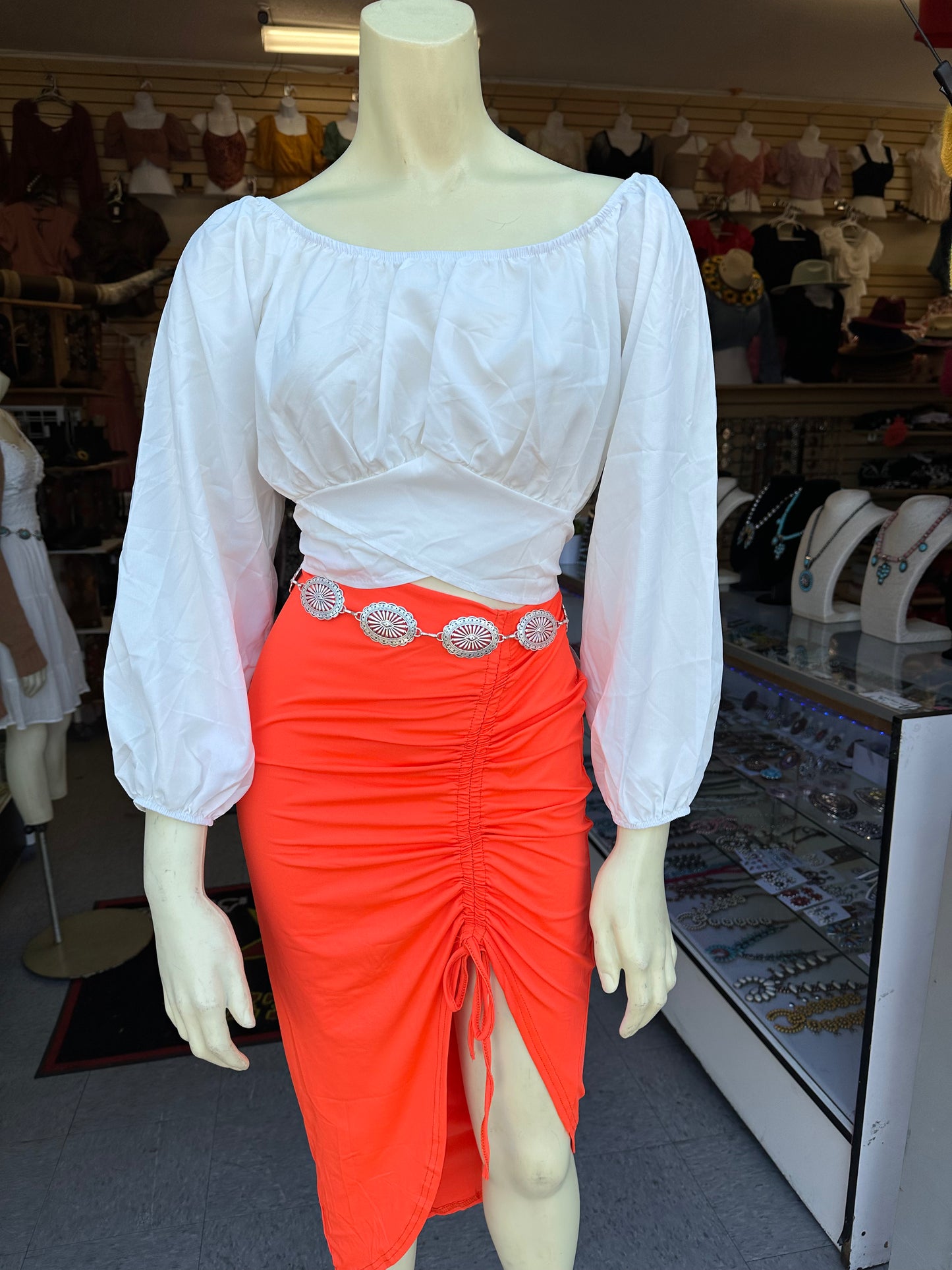 Catalina midi skirt ( 2 colors available)